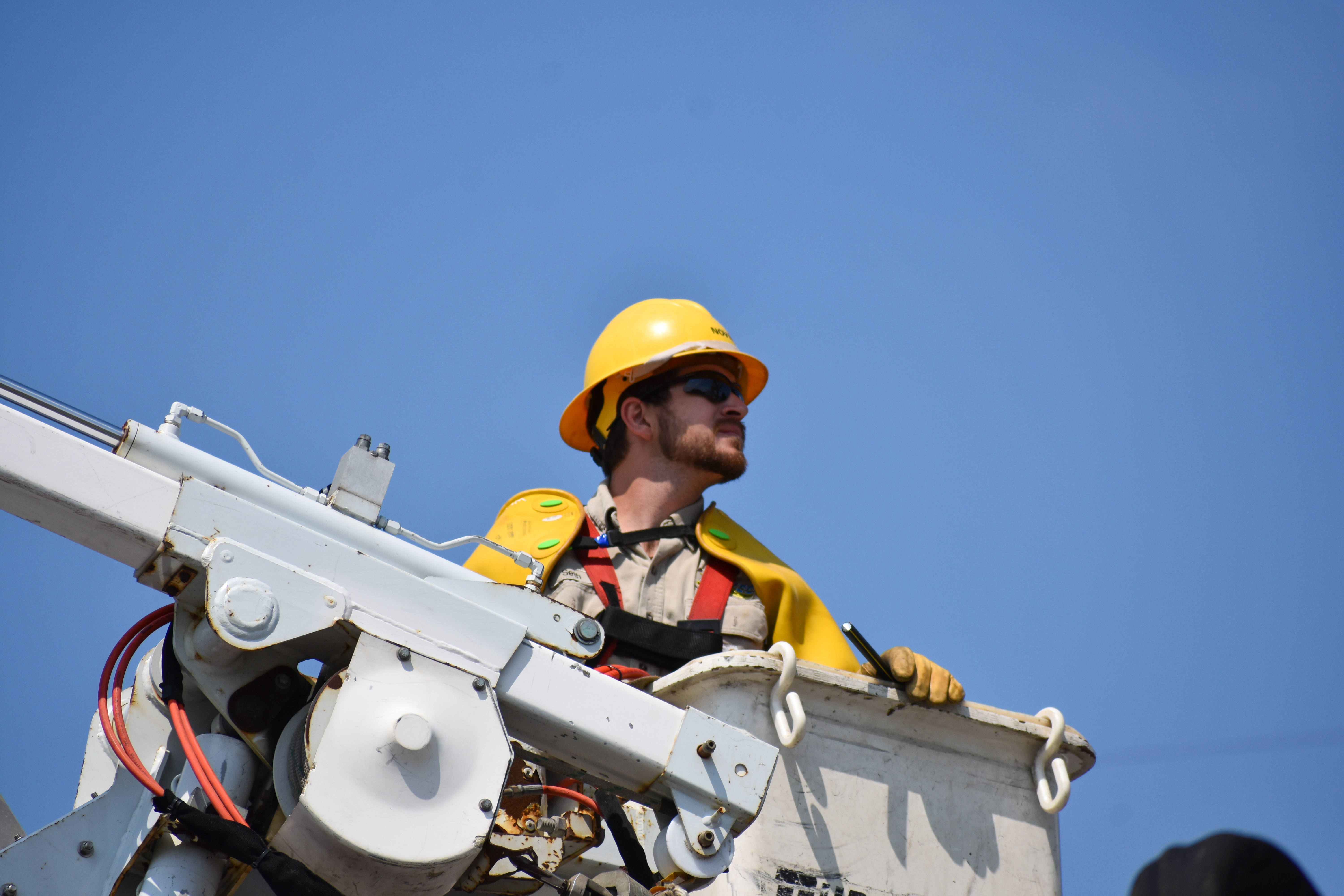 Lineman in Bucket